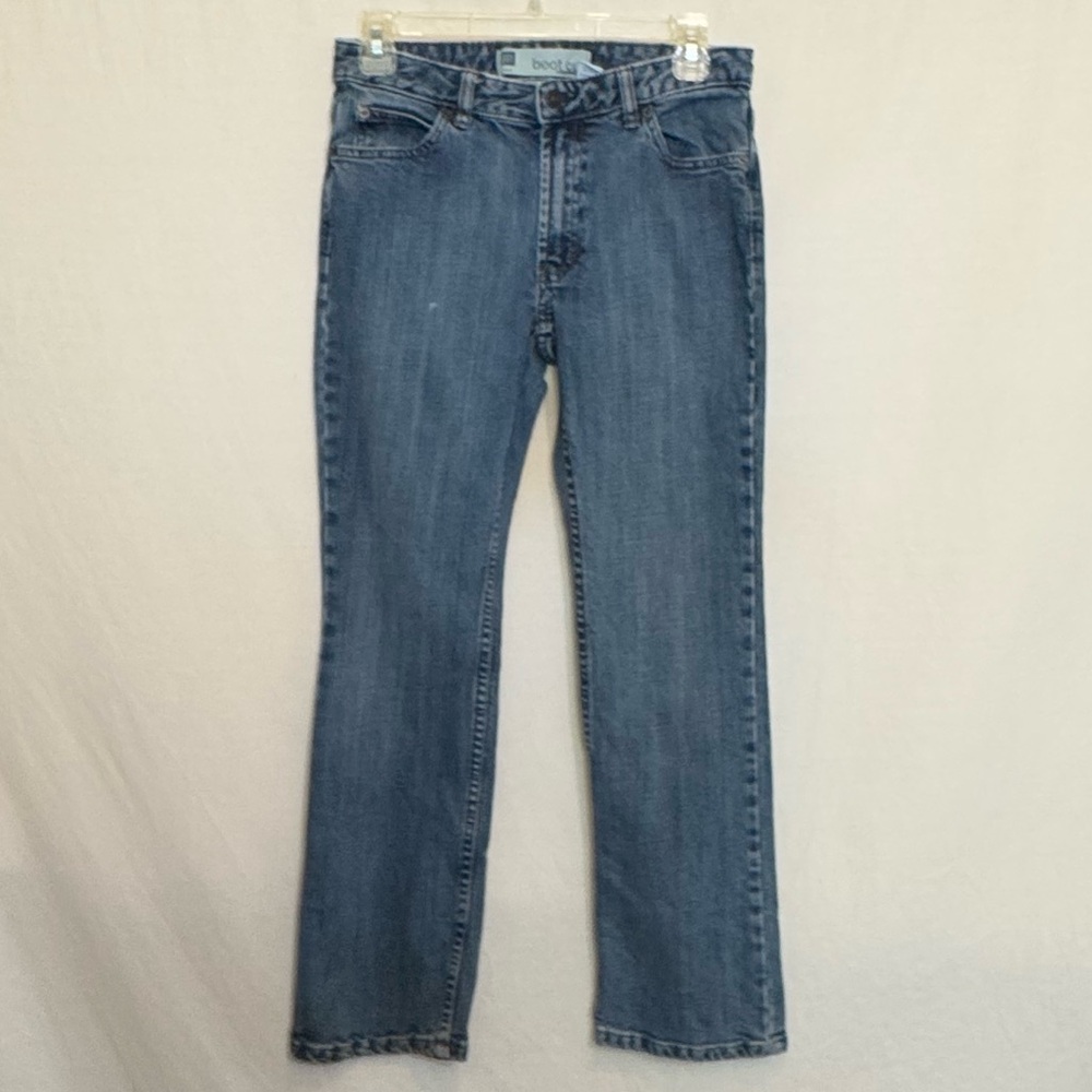 B-167 Gap Stretch Boot cut‎ Denim Blue Jeans Size 4